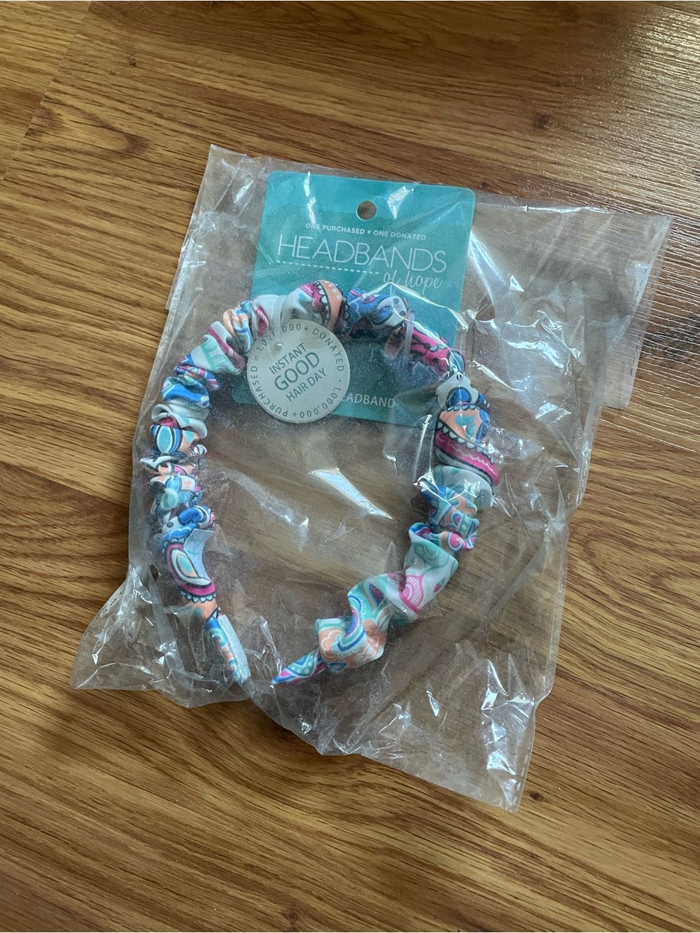 Multicolor Paisley Twisted Headbands of Hope